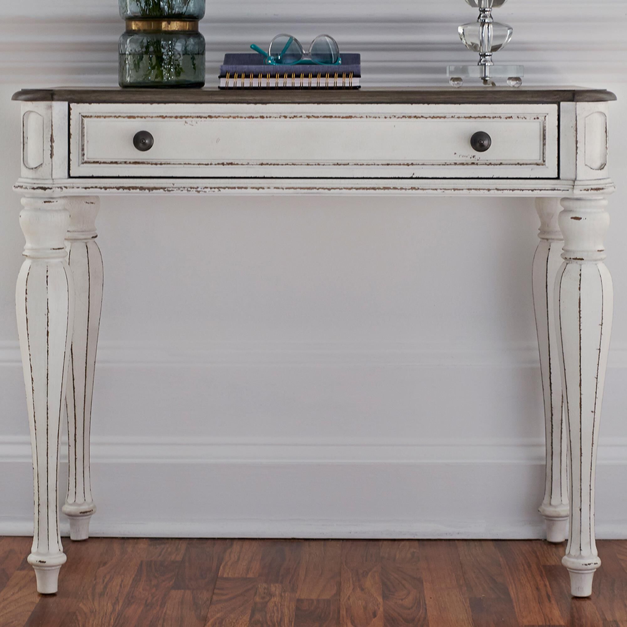 Belle Furnishings Magnolia Manor Accent Vanity Desk Nightstand in