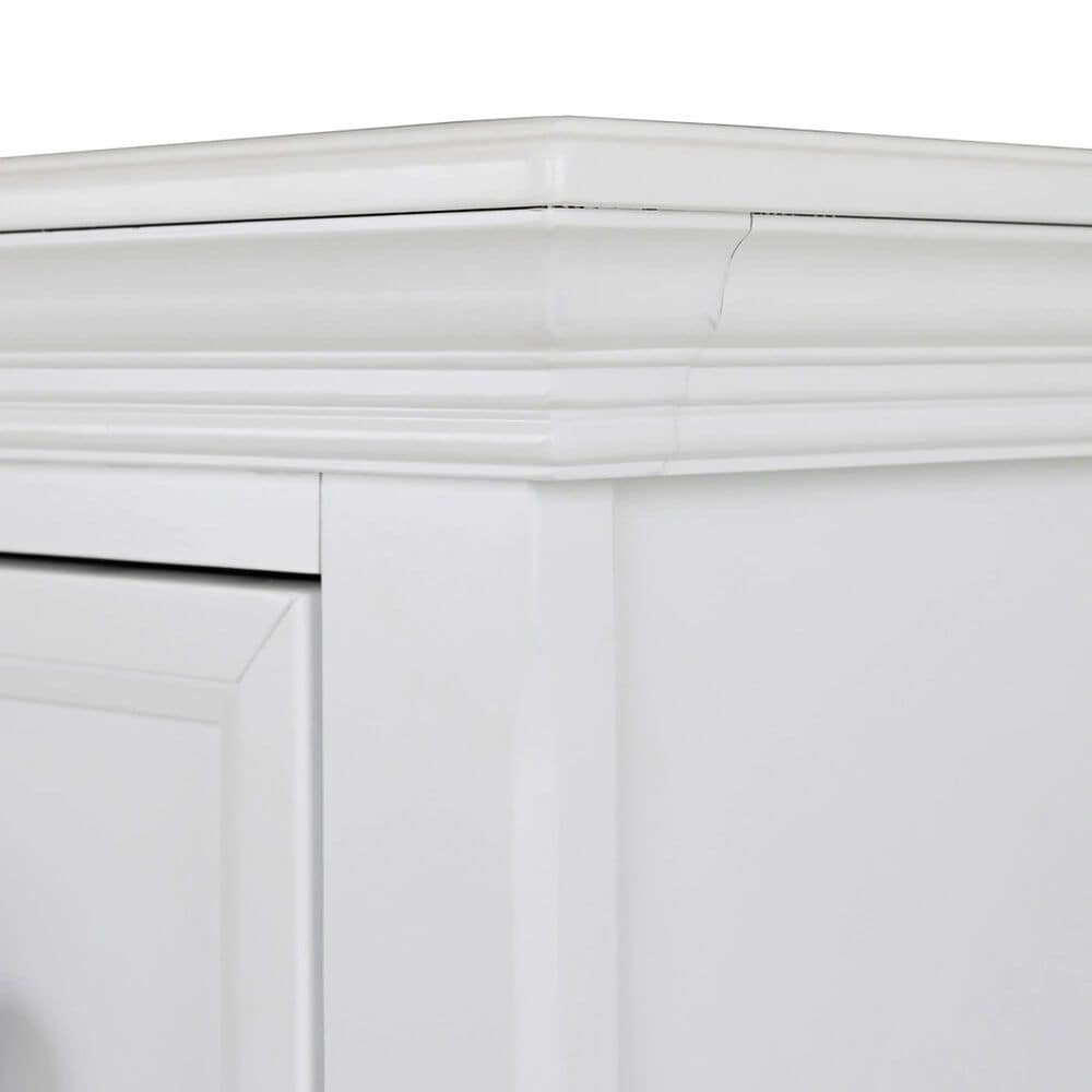 Sorelle Portico 5-Drawer Chest in White, , large