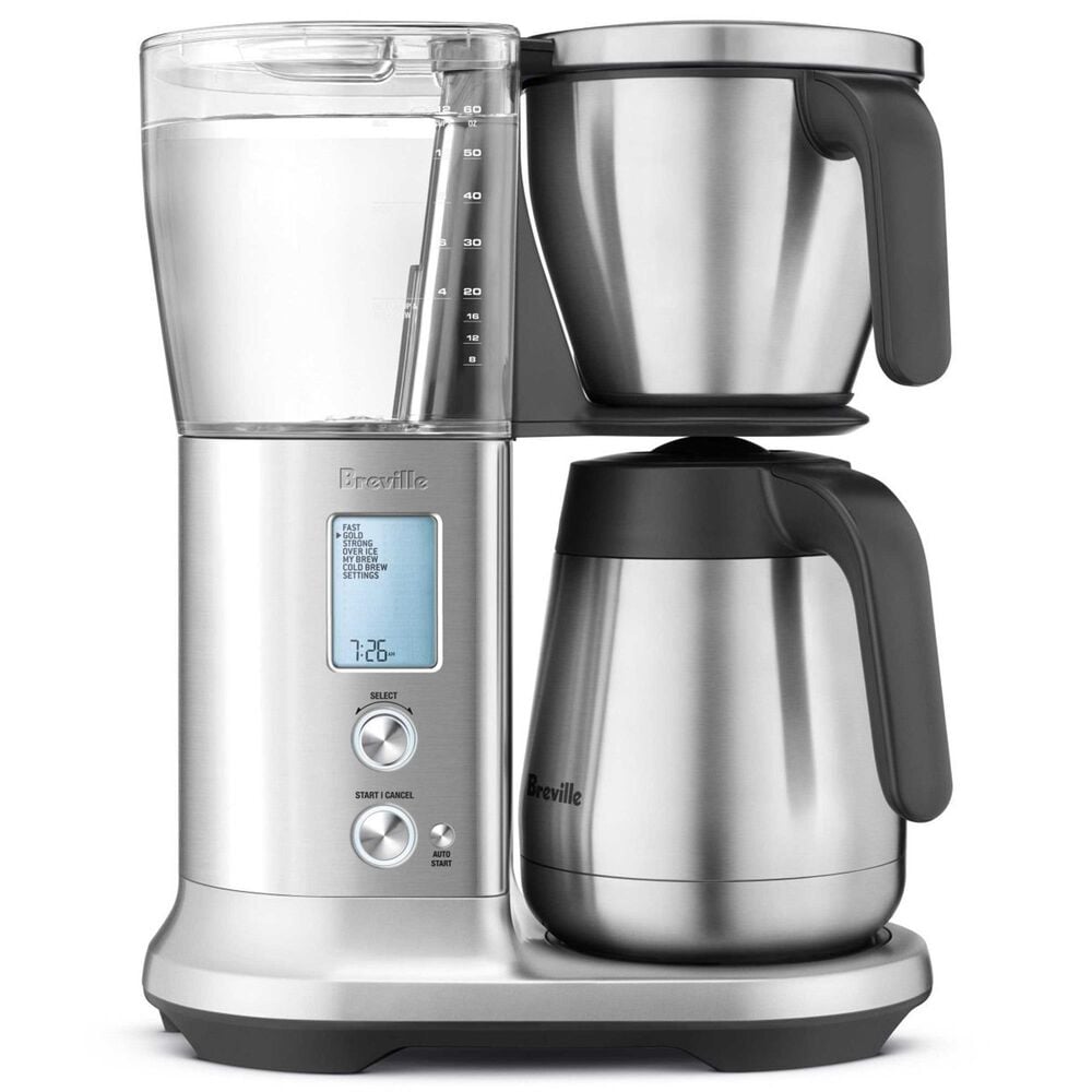 Breville 12-Cup Drip Coffee Maker with Precision Brewer Thermal in Brushed Stainless Steel, , large