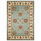 Safavieh Lyndhurst LNH555 5"3" x 7"6" Blue and Ivory Area Rug, , large