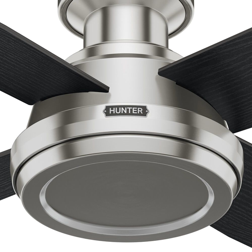 Hunter Dempsey 52" Ceiling Fan in Brushed Nickel Shop NFM
