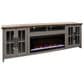 Legends Home Avalon 96" Fireplace Console in Sandstone and Whiskey, , large