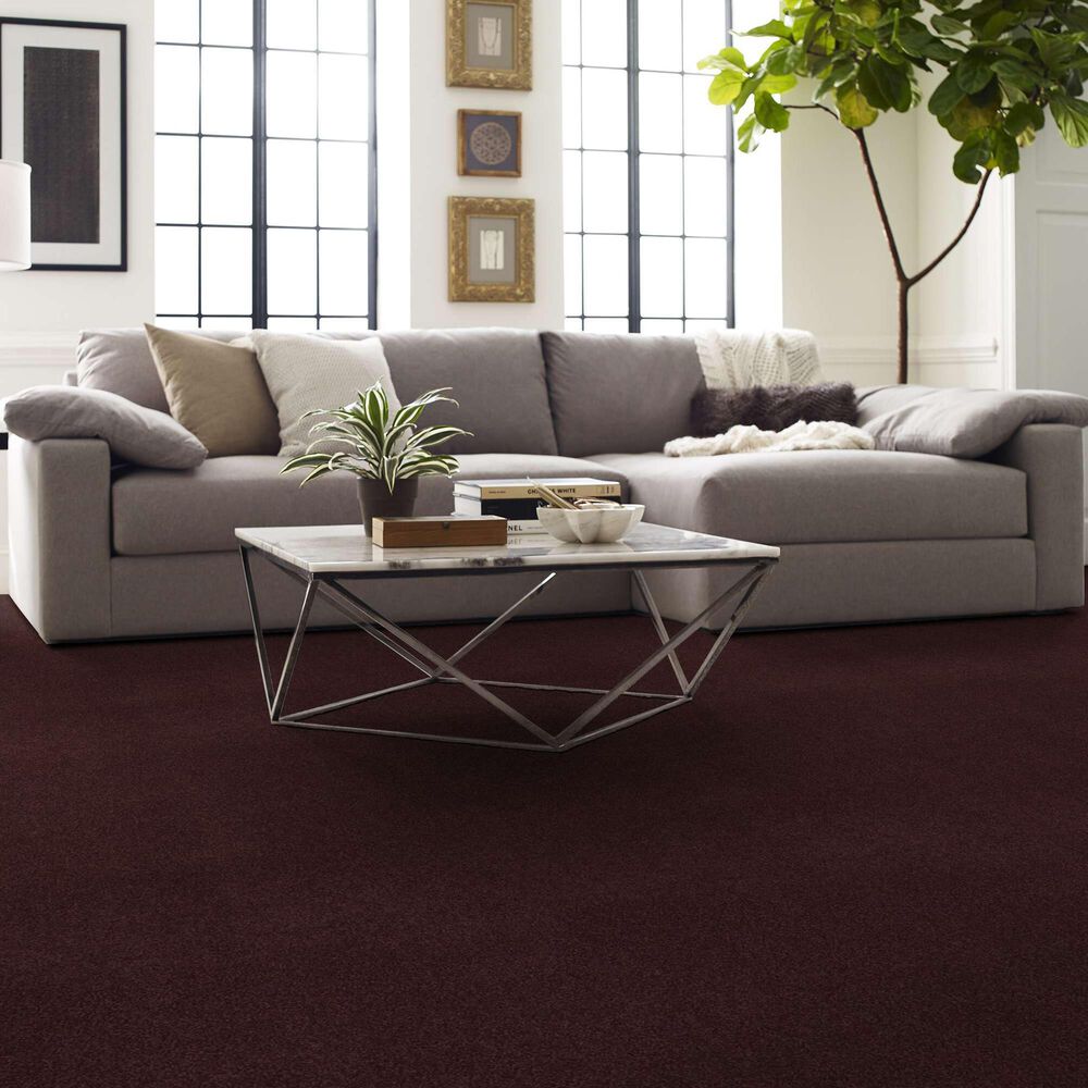 Shaw Luxuriant Carpet in Raspberry Row, , large
