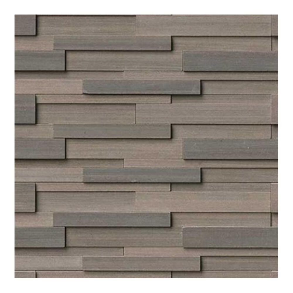 MS International Brown Wave 6" x 24" Panel Natural Stone Tile, , large