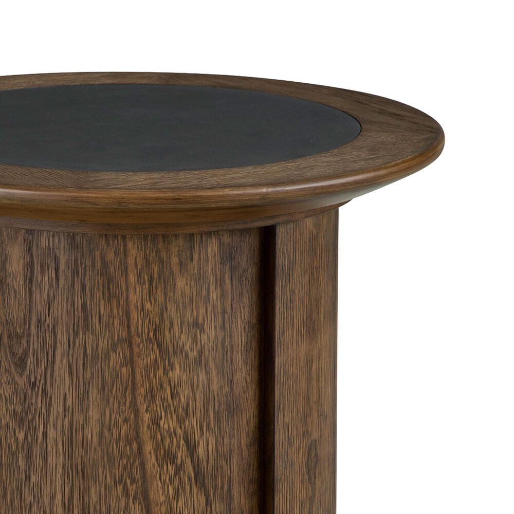 Ashley Dontayne End Table in Warm Brown, , large