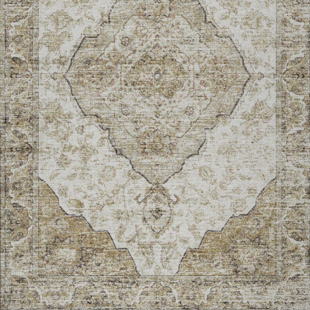 Dalyn Rug Company Tuscany 5&#39; x 7&#39;6&quot; Gold Indoor/Outdoor Area Rug, , large