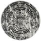 Safavieh Adirondack ADR101A-10R 10" x 10" Silver/Black Round Rug, , large