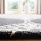 Safavieh Micro-Loop 4" x 6" Charcoal Area Rug, , large