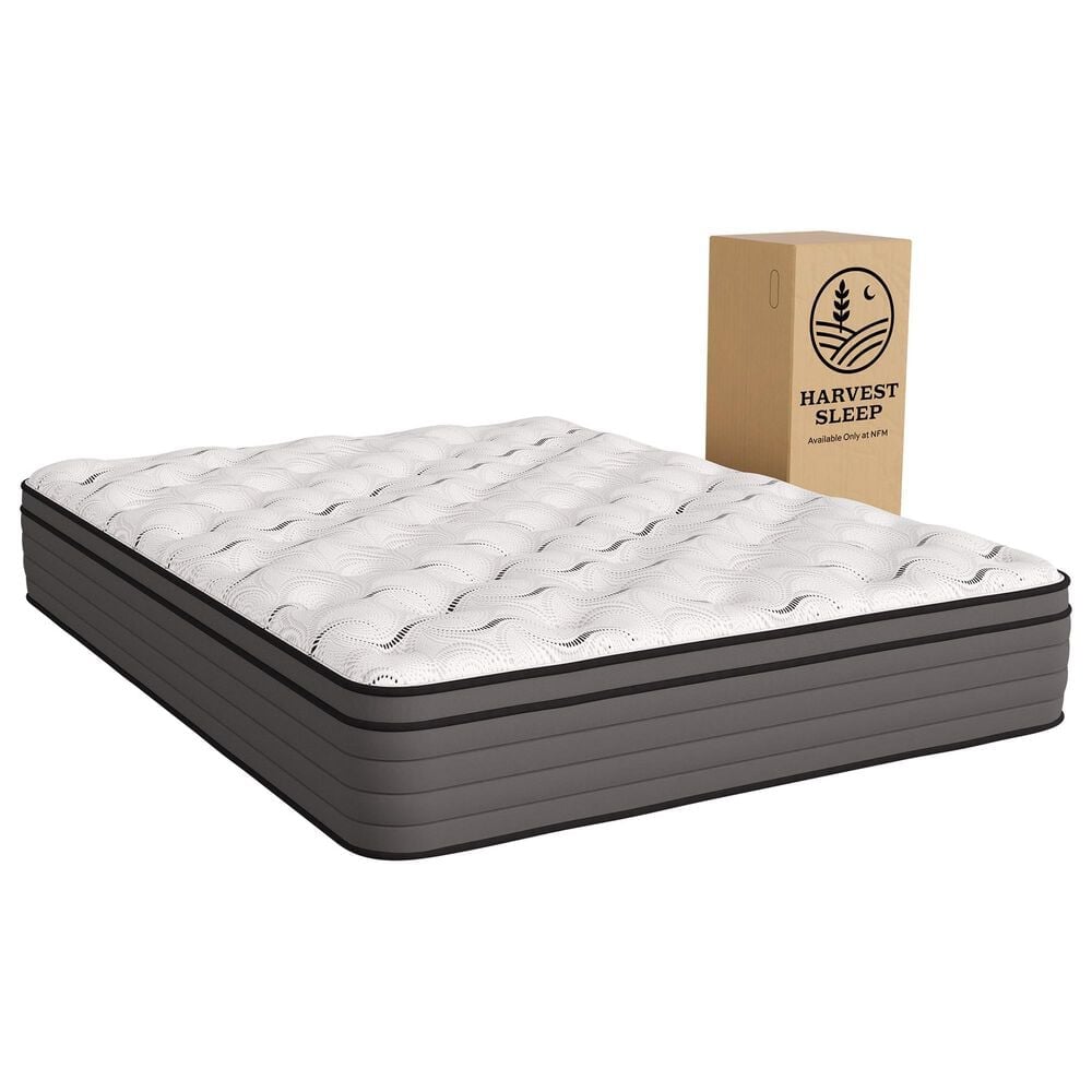 Harvest Sleep Lily Plush Euro Top Twin XL Mattress in a Box, , large