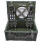 Teak Interiors Picnic Basket for 4 in Green and Grey (Set of 24), , large