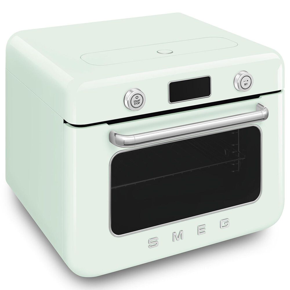 SMEG 1.06 Cu. Ft. Countertop Combi Steam Oven in Pastel Green, , large