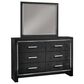 Signature Design by Ashley Kaydell 4 Piece Queen Bedroom Set in Dark Gray, , large