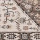 Central Oriental Heirloom Margot Tan and Navajo White 5"3" x 7"7" Area Rug, , large