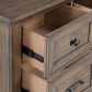 New Heritage Mariana 5 Piece Queen Bedroom Set in Vintage Mocha with Panel Bed, Dresser, Mirror, Nightstand and Chest, , large