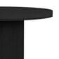 37B Rosalie Round Pedestal Dining Table in Black - Table Only, , large