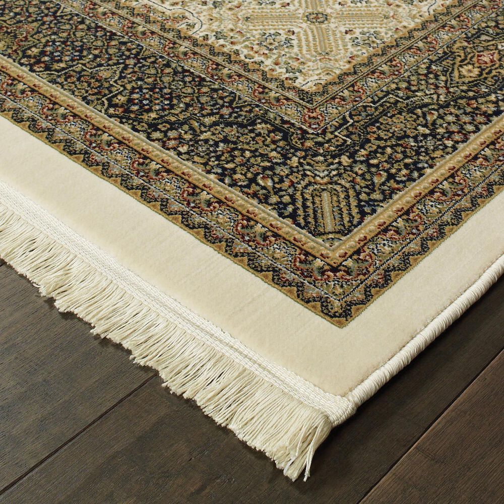 Oriental Weavers Masterpiece 1335I 2&#39;3&quot; x 10&#39; Ivory Runner, , large