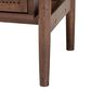 Baxton Studio Alyssa 2-Drawer Nightstand in Walnut Brown, , large