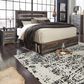 Ashley Drystan King Storage Bed with 2 Drawers in Brown Rustic, , large