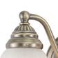 Vaxcel Standford 2-Light Bathroom Vanity in Antique Brass, , large