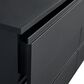 Loft District Metrica King Panel Bed and 2 Nightstands in Softwelle Lava, , large