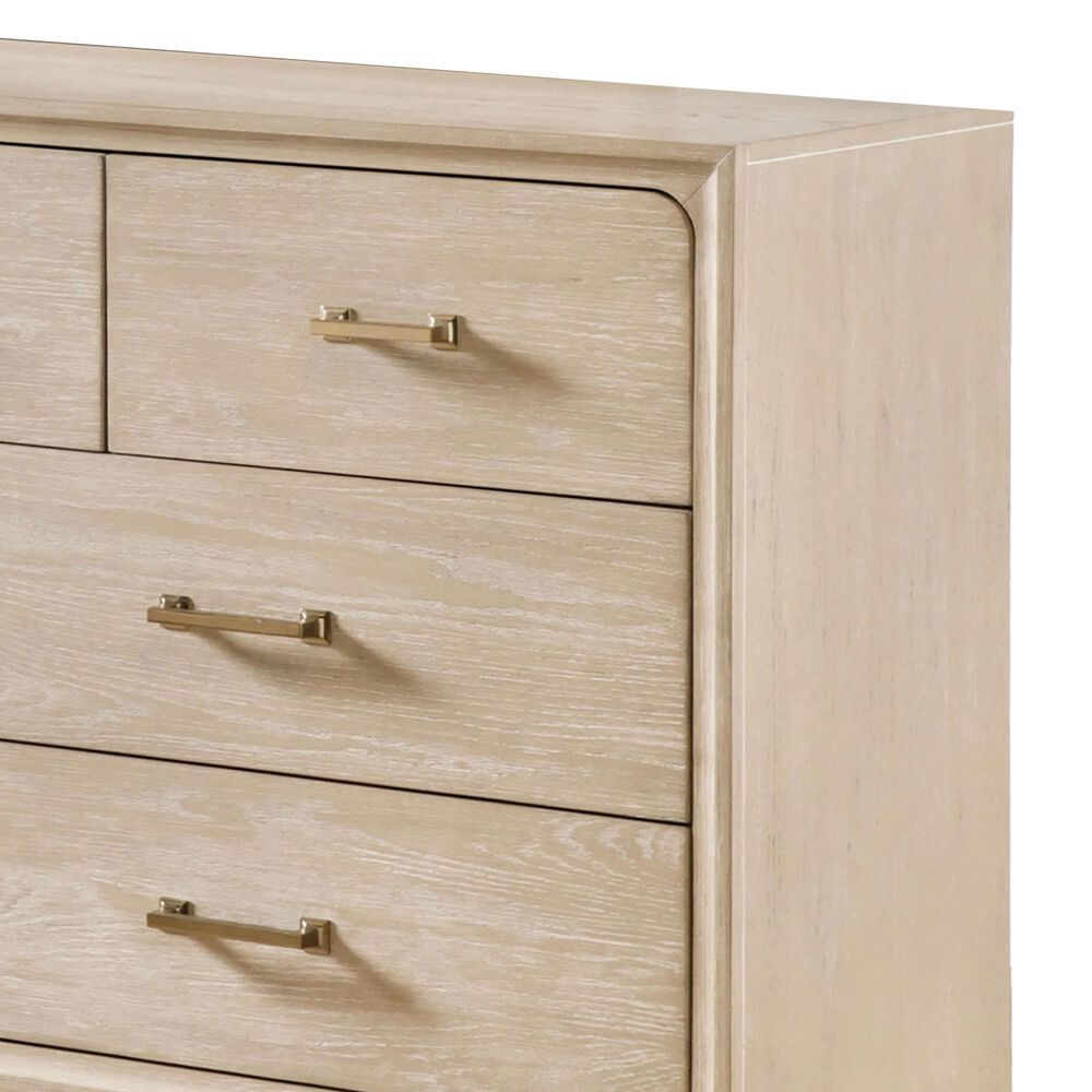 Furniture of America Sandnes 7-Drawer Dresser in Light Oak, , large