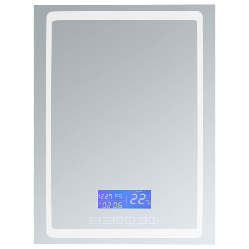 Lexora Home Bracciano 24" x 32" LED Medicine Cabinet with Defogger, , large
