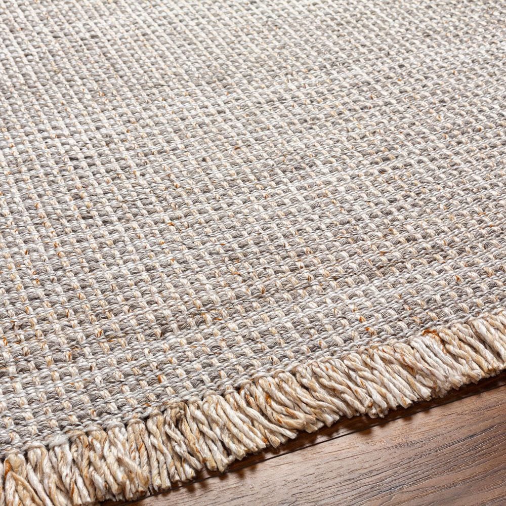 Surya Sara SRU-2302 6&#39; x 9&#39; Gray, Brown, Black, Cream, Dark Brown Area Rug, , large