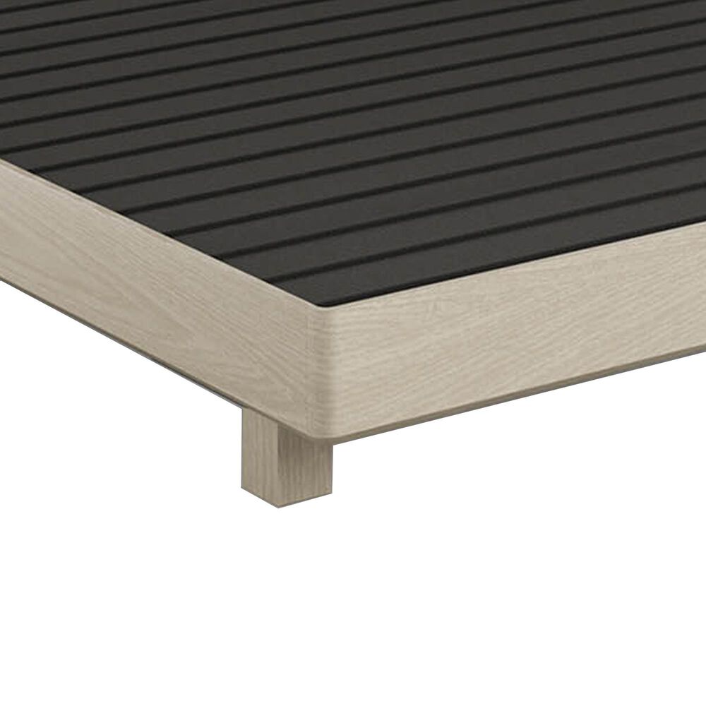 BDI Kava King Platform Bed in Washed Oak with Lighting and USB Ports, , large