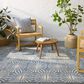 Jaipur Polaris Calvary 6" x 9" Rainy Day, Doeskin, Stormy Weather and Chinois Green Indoor/Outdoor Area Rug, , large