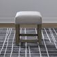Belle Furnishings Corso Upholstered Console Stool in Natural, , large
