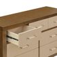 DaVinci Eloise 7-Drawer Dresser in Natural Walnut and Sand, , large