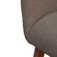 Blue River Amalie Swivel Barstool Stool with Taupe Boucle Cushion in Brown Oak, , large
