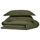 Pem America Cannon Solid Percale 3-Piece King Duvet Set in Green, , large