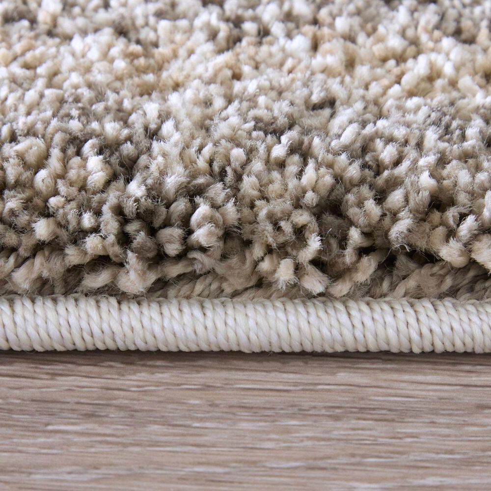 Feizy Richmond Gray and White 5&#39; x 7&#39;6&quot; Area Rug, , large
