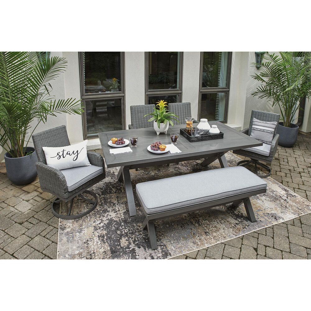 Ashley Elite Park Patio Dining Table in Powder Coated, , large