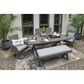 Ashley Elite Park Patio Dining Table in Powder Coated, , large