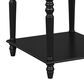Linon Home Decor Mcghie Side Table in Matte Black, , large