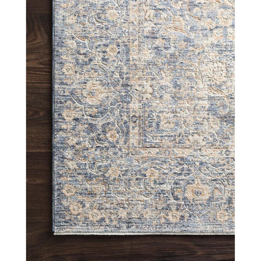 Loloi Pandora PAN-01 7&#39;10&quot; x 10&#39;6&quot; Blue and Gold, , large