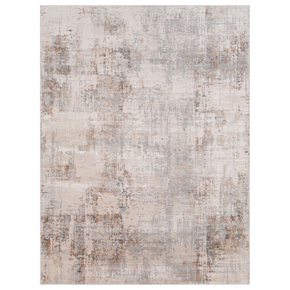 Surya Alpine ALP-2304 8"10" x 12"4" Light Gray, Taupe, Medium Brown, Gray and Charcoal Area Rug, , large