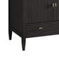 James Martin Vanities Myrrin 36" Vanity in Carbon Oak with 3 cm Lime Delight Quartz Top, , large