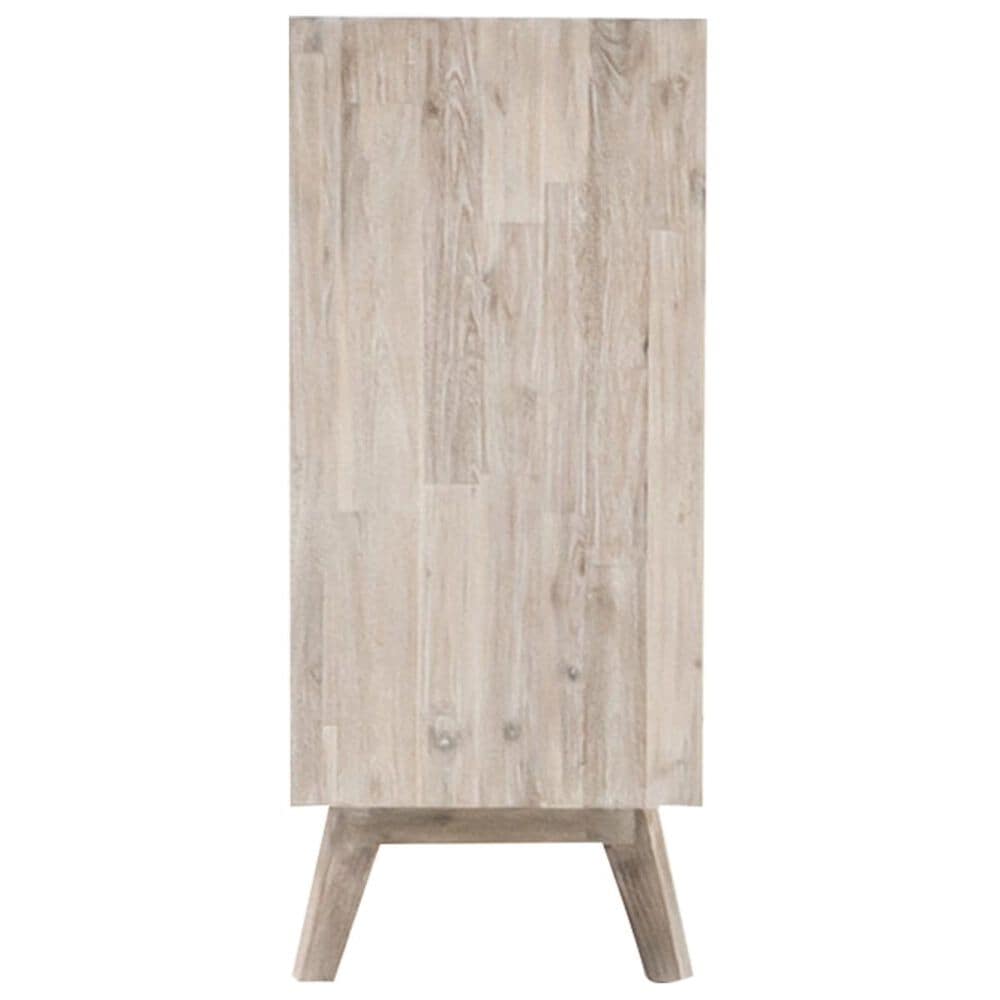 37B Gia 5 Drawer Chest in Gray Mix Distressed, , large