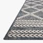 Loloi II Rainier RAI-05 2"3" x 7"7" Denim and Ivory Indoor/Outdoor Area Performance Rug, , large
