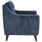 LumiSource Carly Accent Chair in Blue, , large