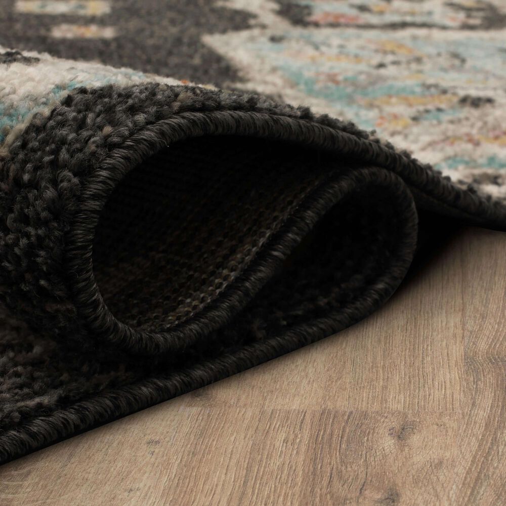 Mohawk Whimsy R1113 Black 5'3" x 8' Area Rug, , large
