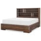 Legacy Classic Architect 3-Piece King Bookcase Bedroom Set in Onyx with LED Lighting, , large