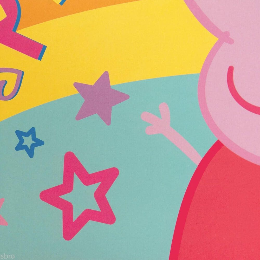 Delta Children Peppa Pig Big Adventures Plastic Toddler Bed in Pink, , large