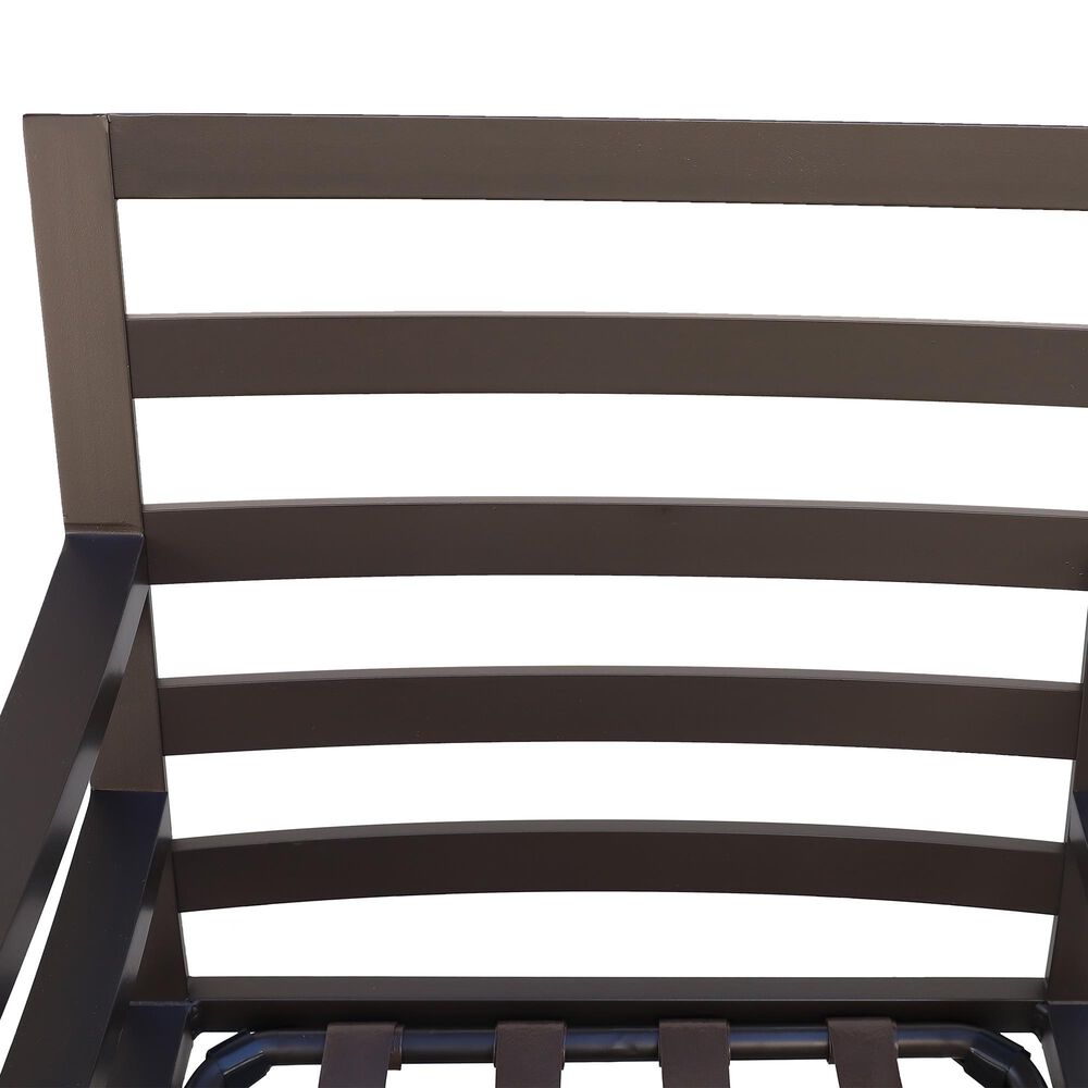 GatherCraft Hudson 5-Piece Round Firepit Chat Set in Mystic Sahara, , large