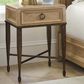Lexington Home Brands Montecito Milano 1-Drawer Night Table in Bronze and Chaparral, , large