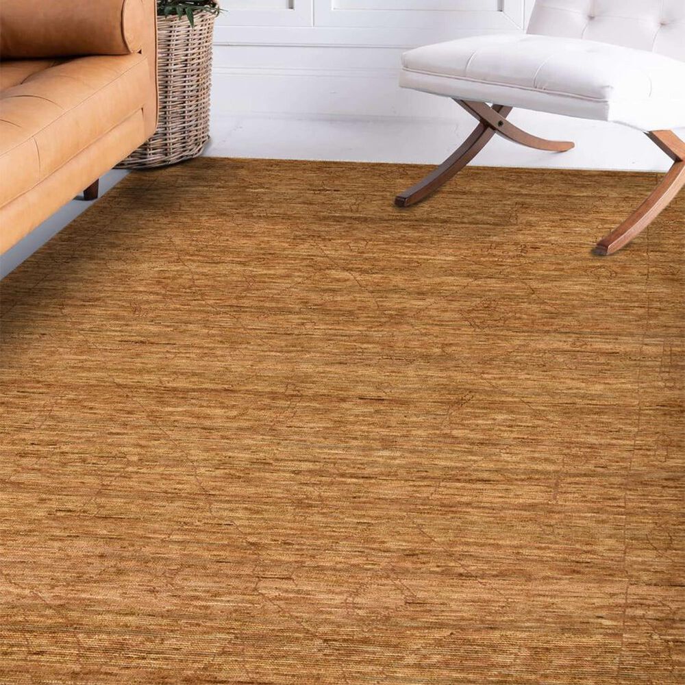 Amer Rugs Anna 10&#39; x 14&#39; Rust and Orange Area Rug, , large