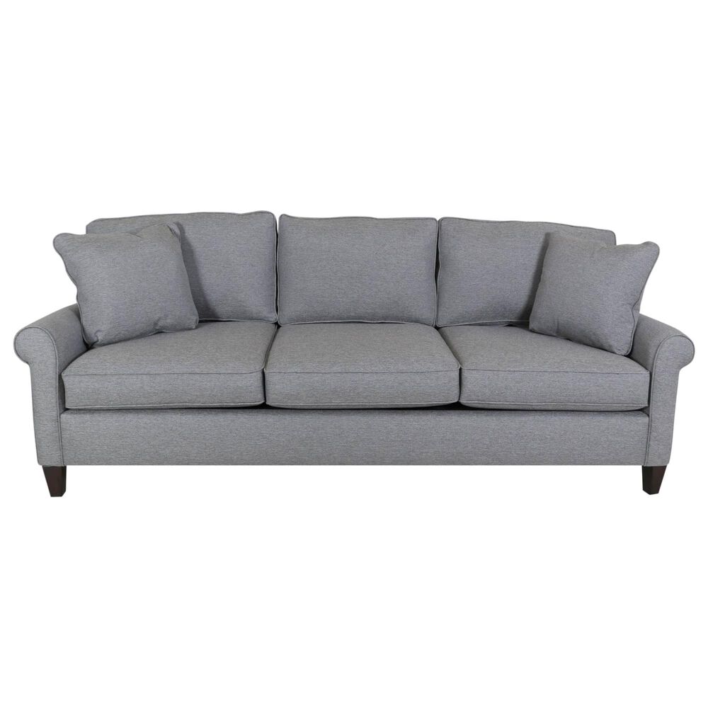 Fulton Home Maxwell Queen Sleeper Sofa in Steel Blue, , large
